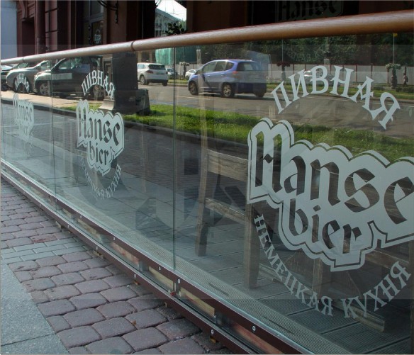 Зонты для летних кафе