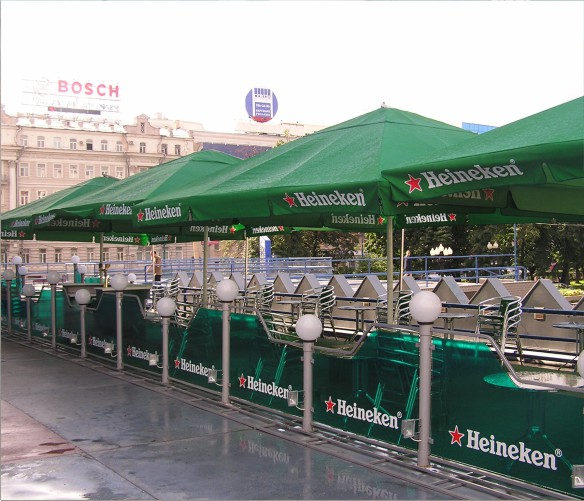 Зонты для летних кафе